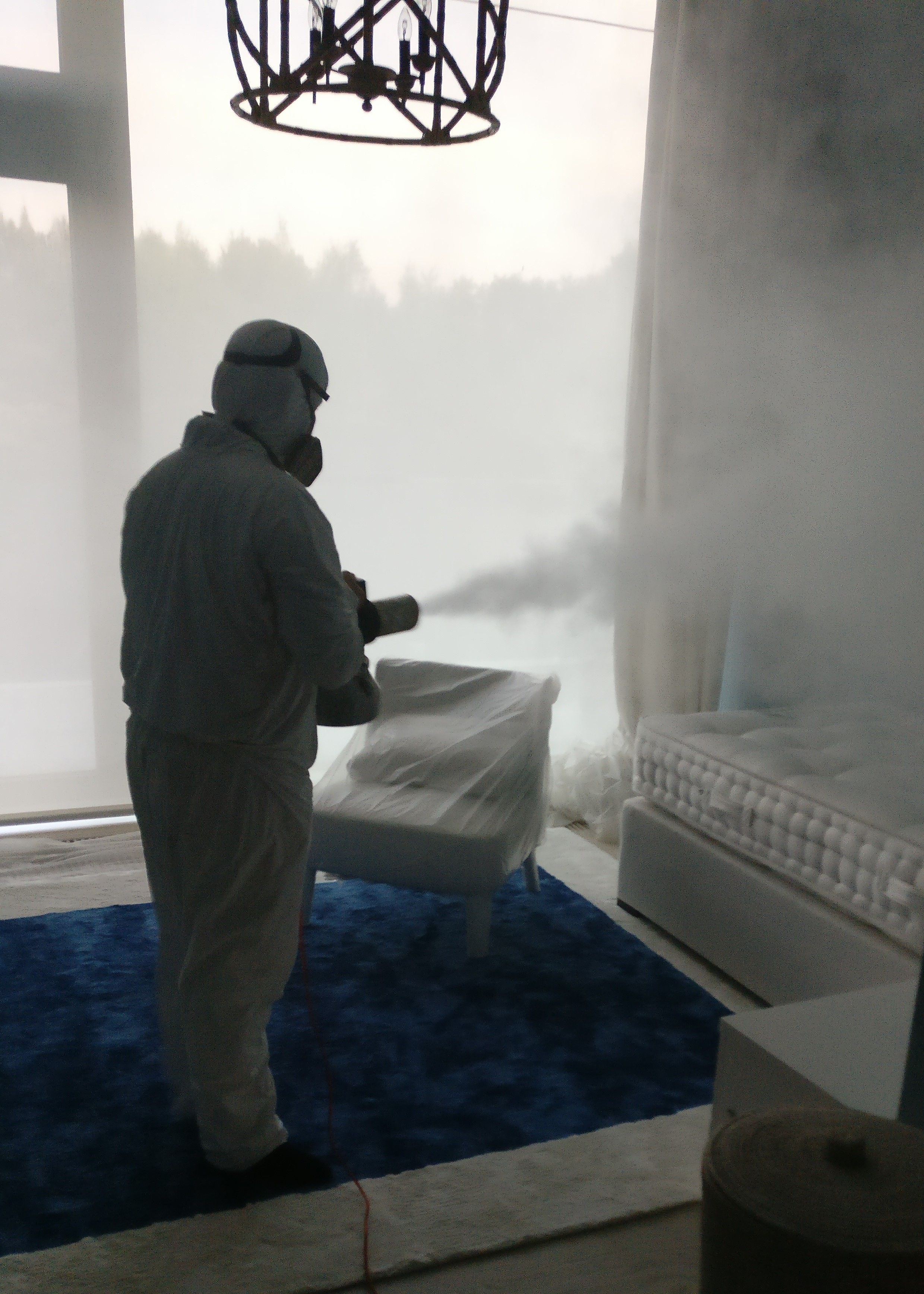 Сухой туман от запахов. Обработка сухим туманом в Костроме.